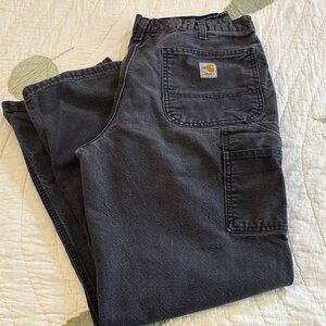 Carhartt Men's Dark Gray Cargo Pants